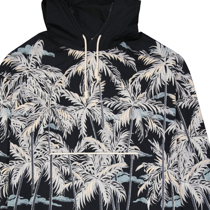 Palm Angels Hooded Printed Shirt Men