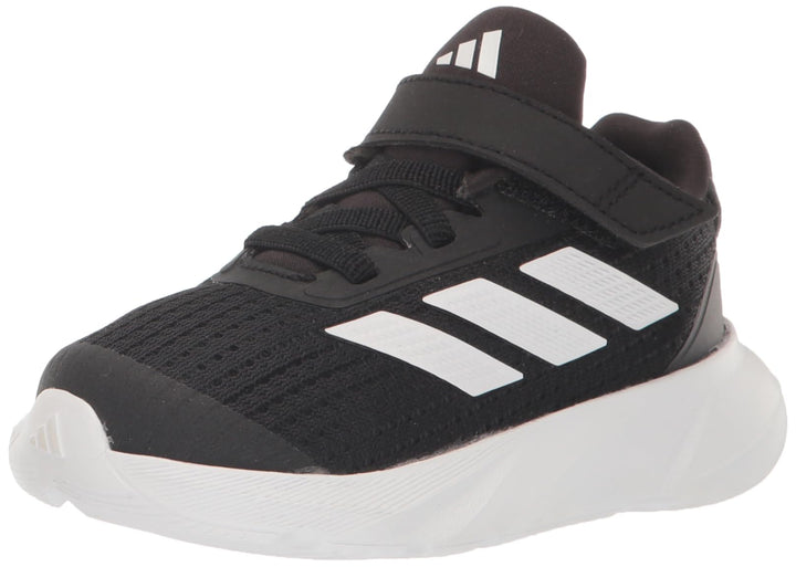 adidas Duramo SL Elastic Lace Sneaker Core Black/White/Carbon 11.5 US Unisex Little Kid