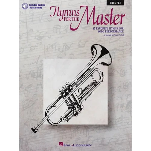 Hymns for the Master - Trumpet (Book/Online Audio) - Paperback