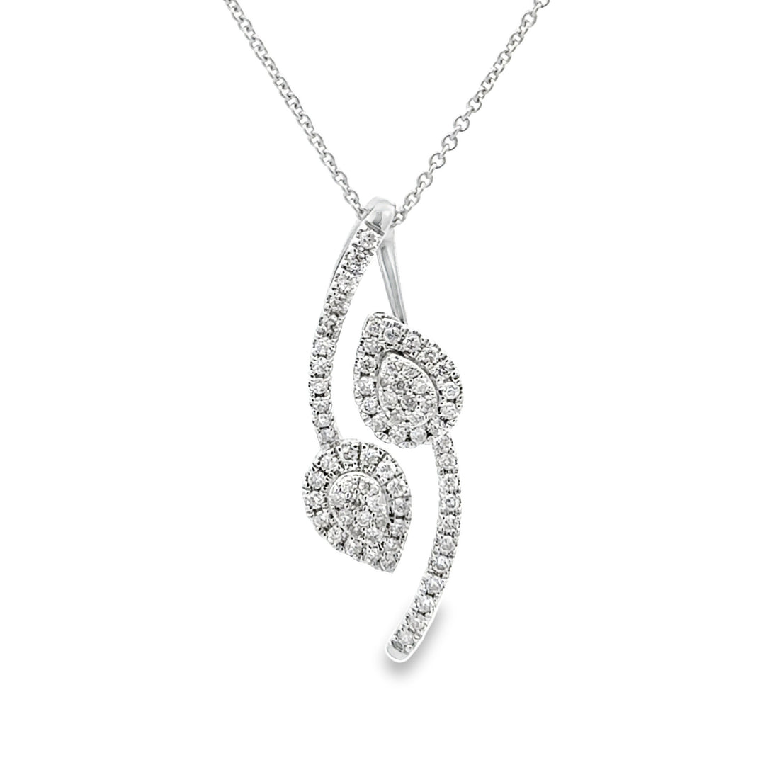 .50ct Diamond Fashion Pendants 10KT White Gold