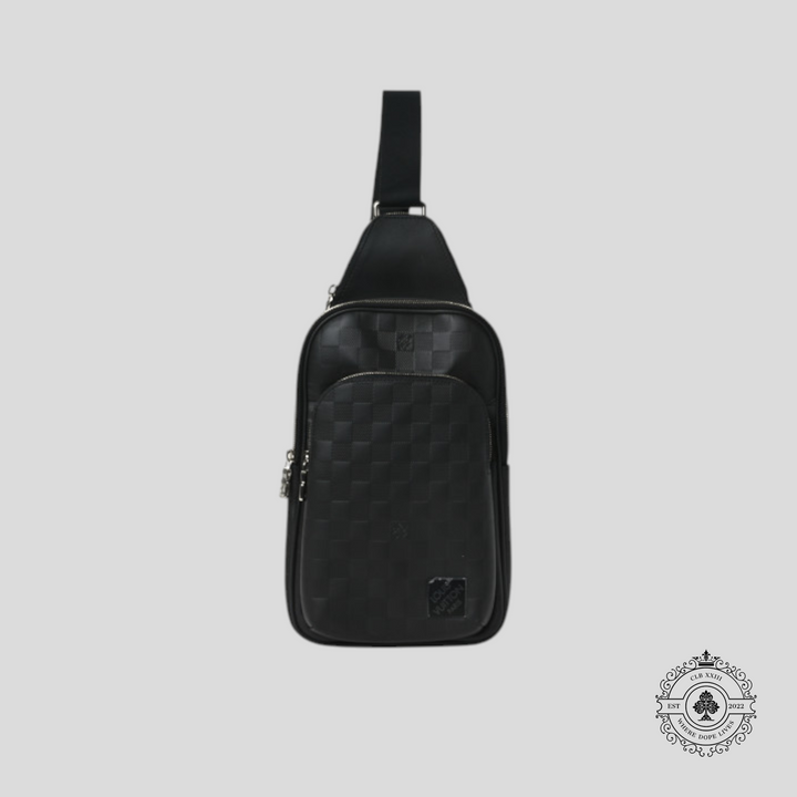 Louis Vuitton Avenue Embossed Slingbag in Black
