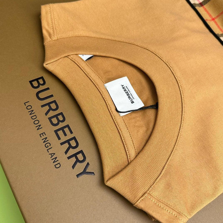 Burberry T-Shirt Without Collar &