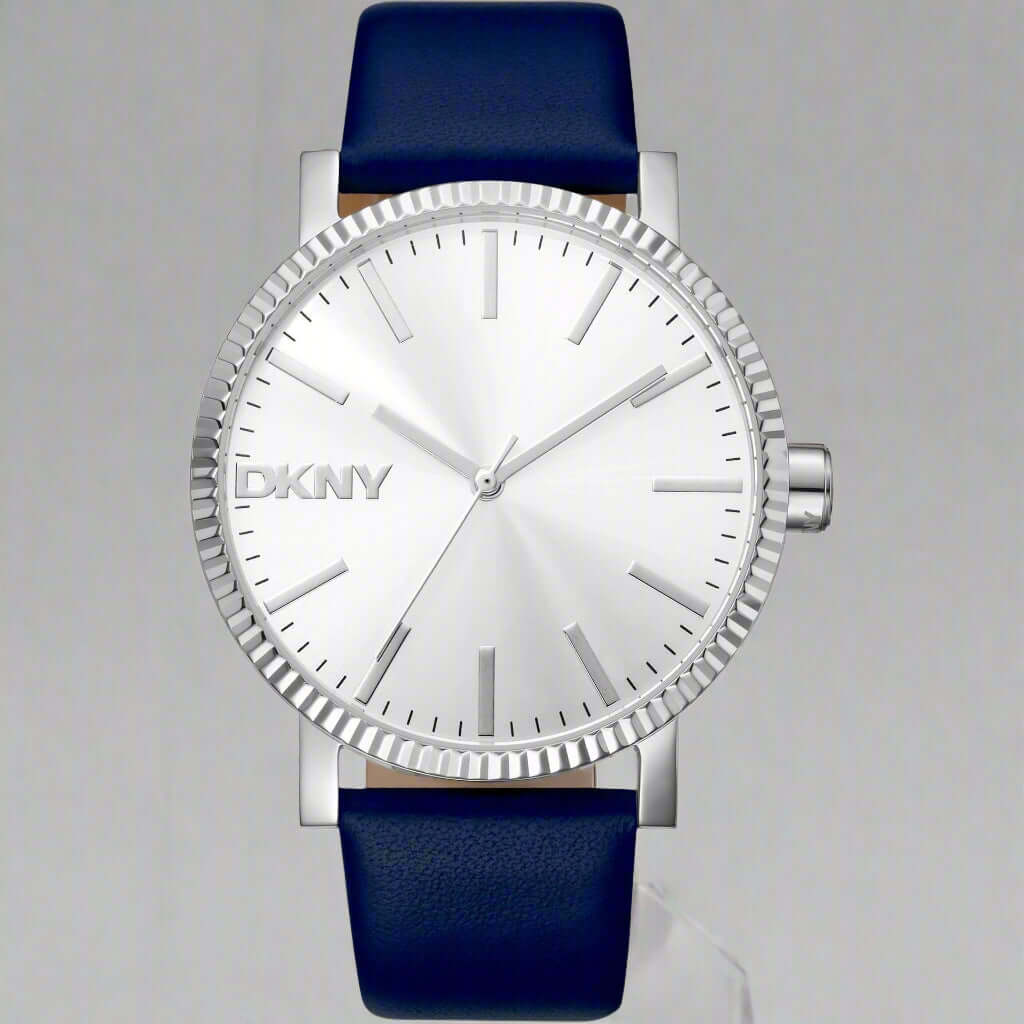 Assorted DKNY watches in various styles and finishes
