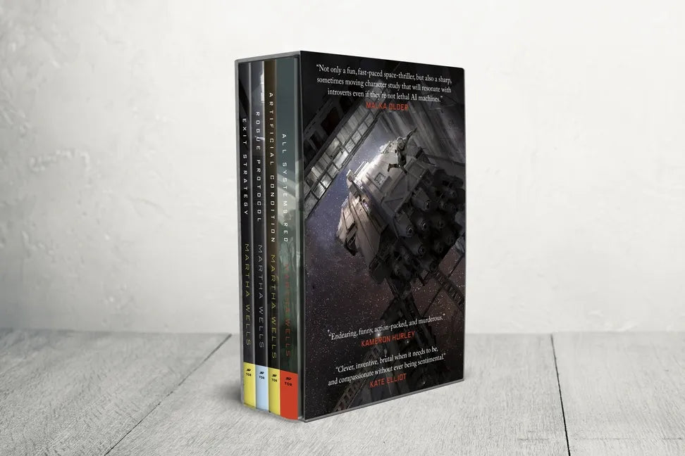 The Murderbot Diaries: All Systems Red, Artificial Condition, Rogue Protocol, Exit Strategy - Boxed Set
