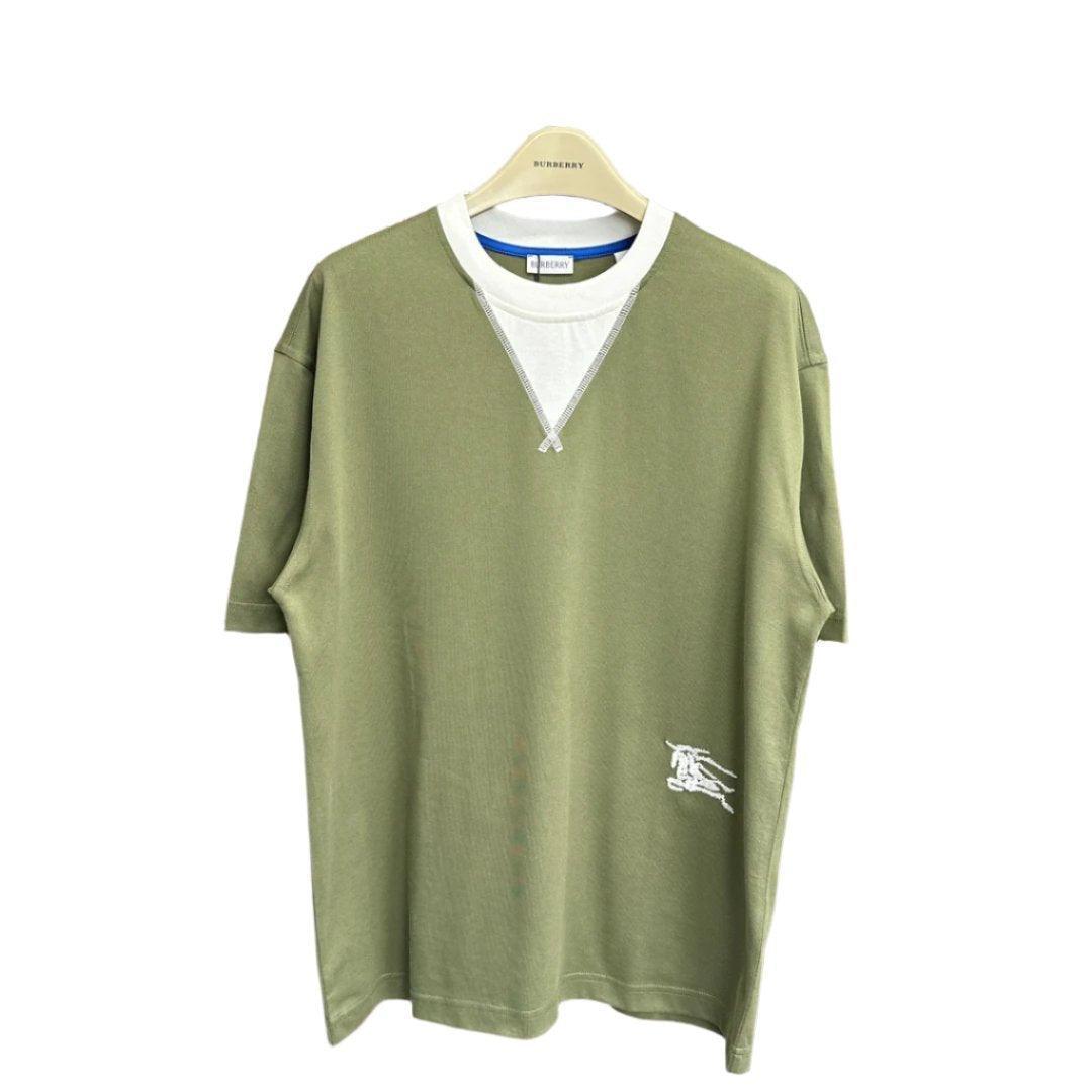 Burberry T-Shirt Without Collar &