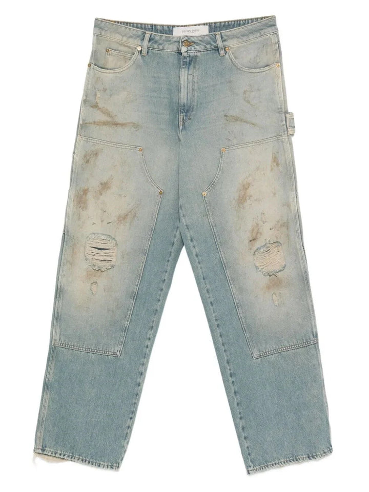 Golden Goose Men `Journey` `Painter` Jeans