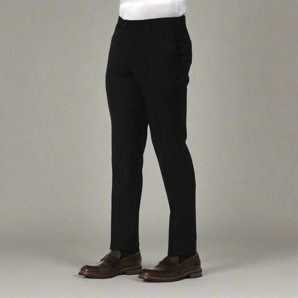 Trussardi men's black synthetic Trousers