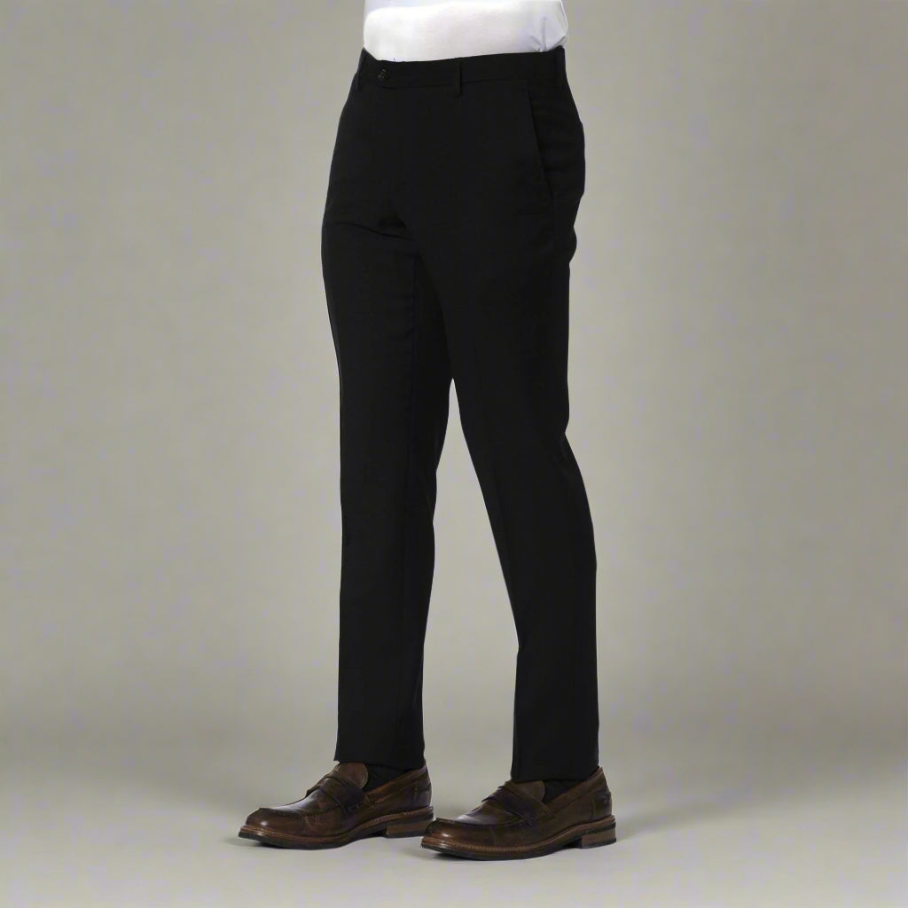 Trussardi men's black synthetic Trousers