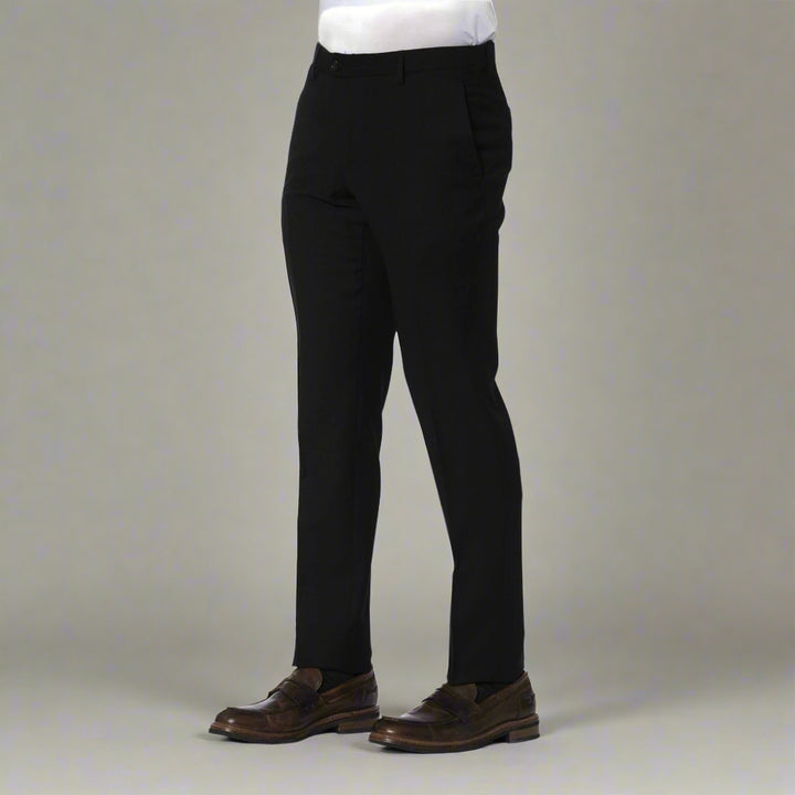 Trussardi men's black synthetic Trousers