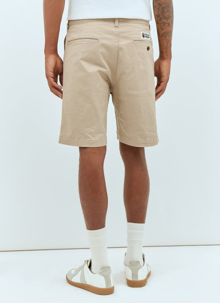A Bathing Ape® Men Ape Head One Point Chino Shorts