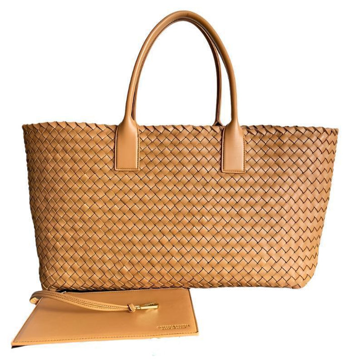 Bottega Veneta Medium Intreccio Leather Bag Tote