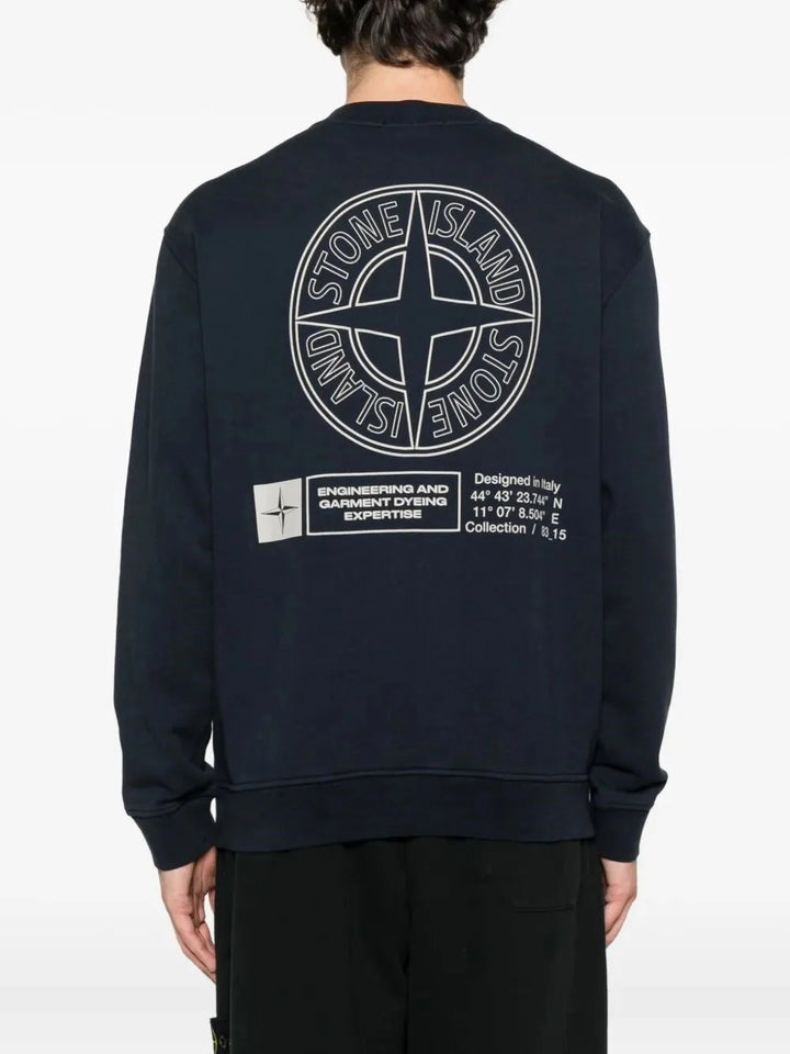 Stone Island Men `Cotton`  Sweatshirt