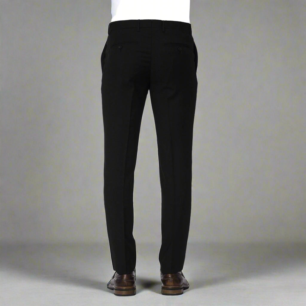 Trussardi men's black synthetic Trousers