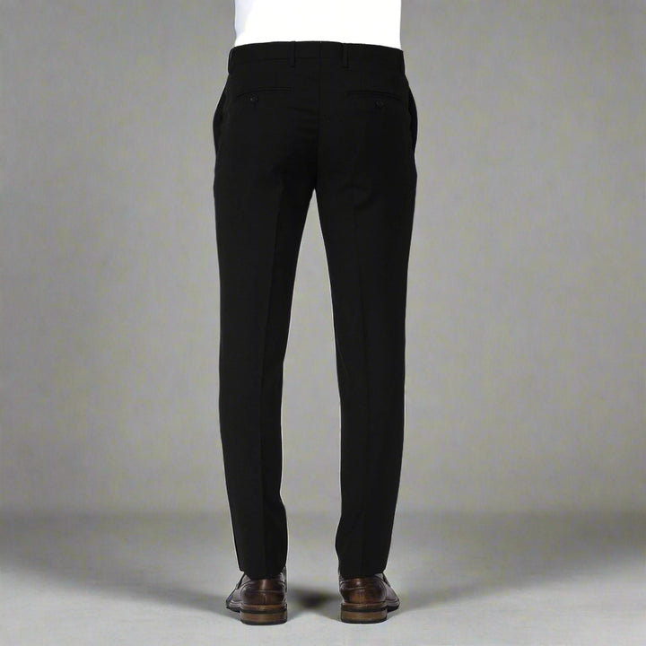 Trussardi men's black synthetic Trousers