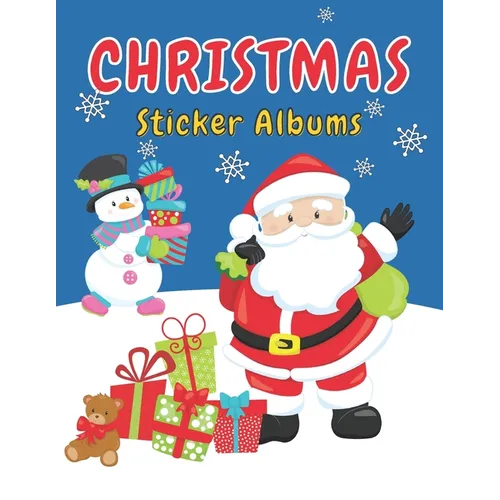 Christmas Sticker Album: An Album for your Christmas Stickers - Paperback