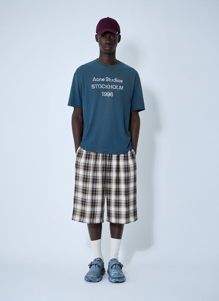 Acne Studios Women Check Shorts