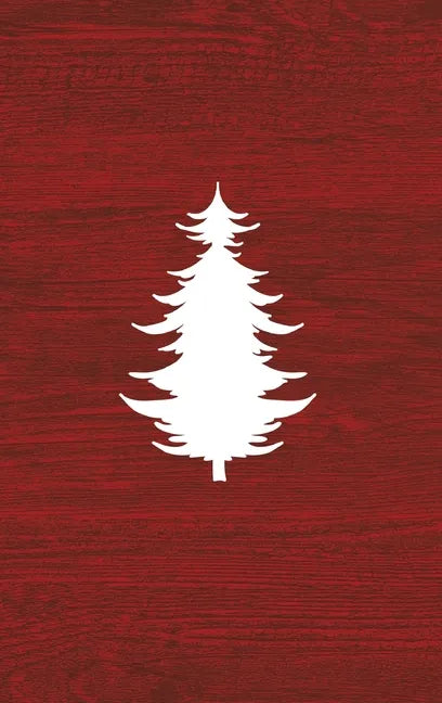Christmas: A Red Hardcover Decorative Book for Decoration with Spine Text to Stack on Bookshelves, Decorate Coffee Tables, Christ - Hardcover