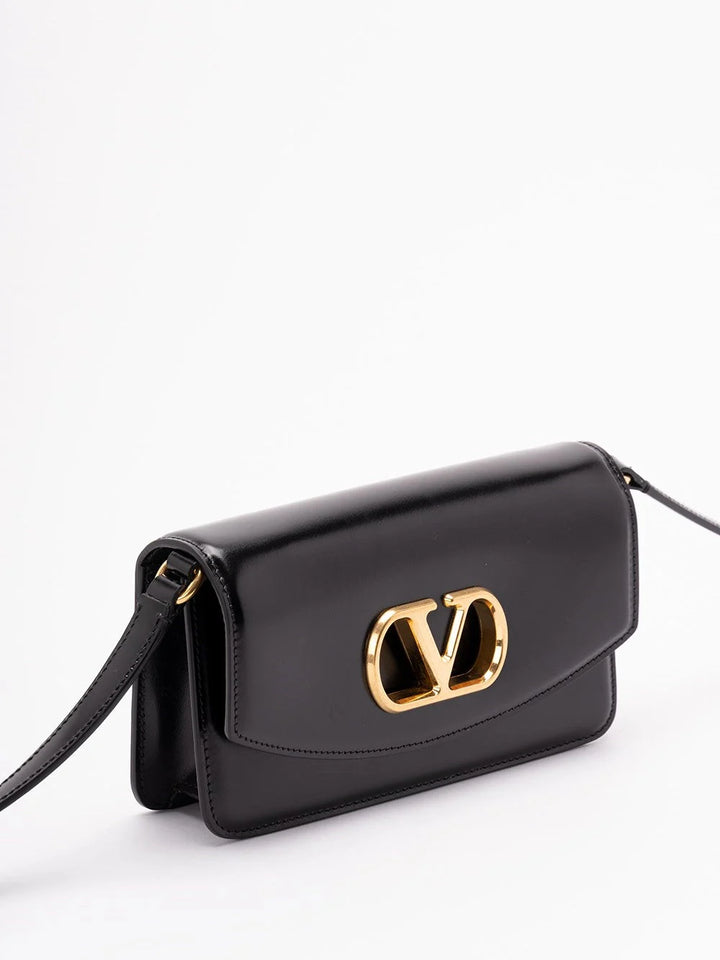 Valentino Garavani Men `Vain` Small Leather Clutch