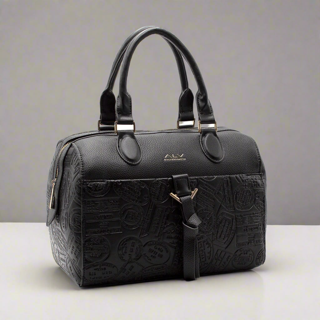 ALV by Alviero Martini black Handbags with dual handles