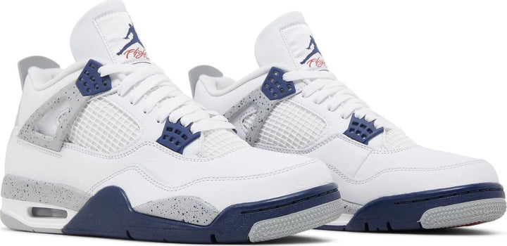 Air Jordan 4 Retro White Midnight Navy