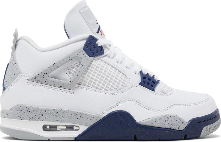 Air Jordan 4 Retro White Midnight Navy