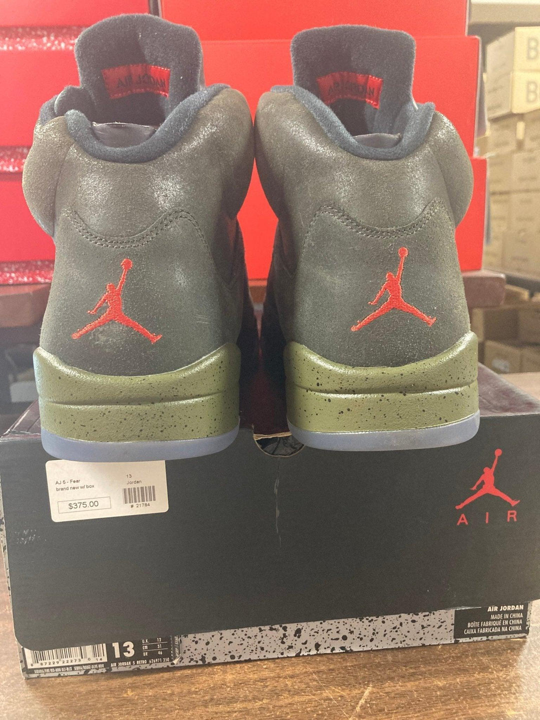 Air Jordan 5 Retro Fear Pack