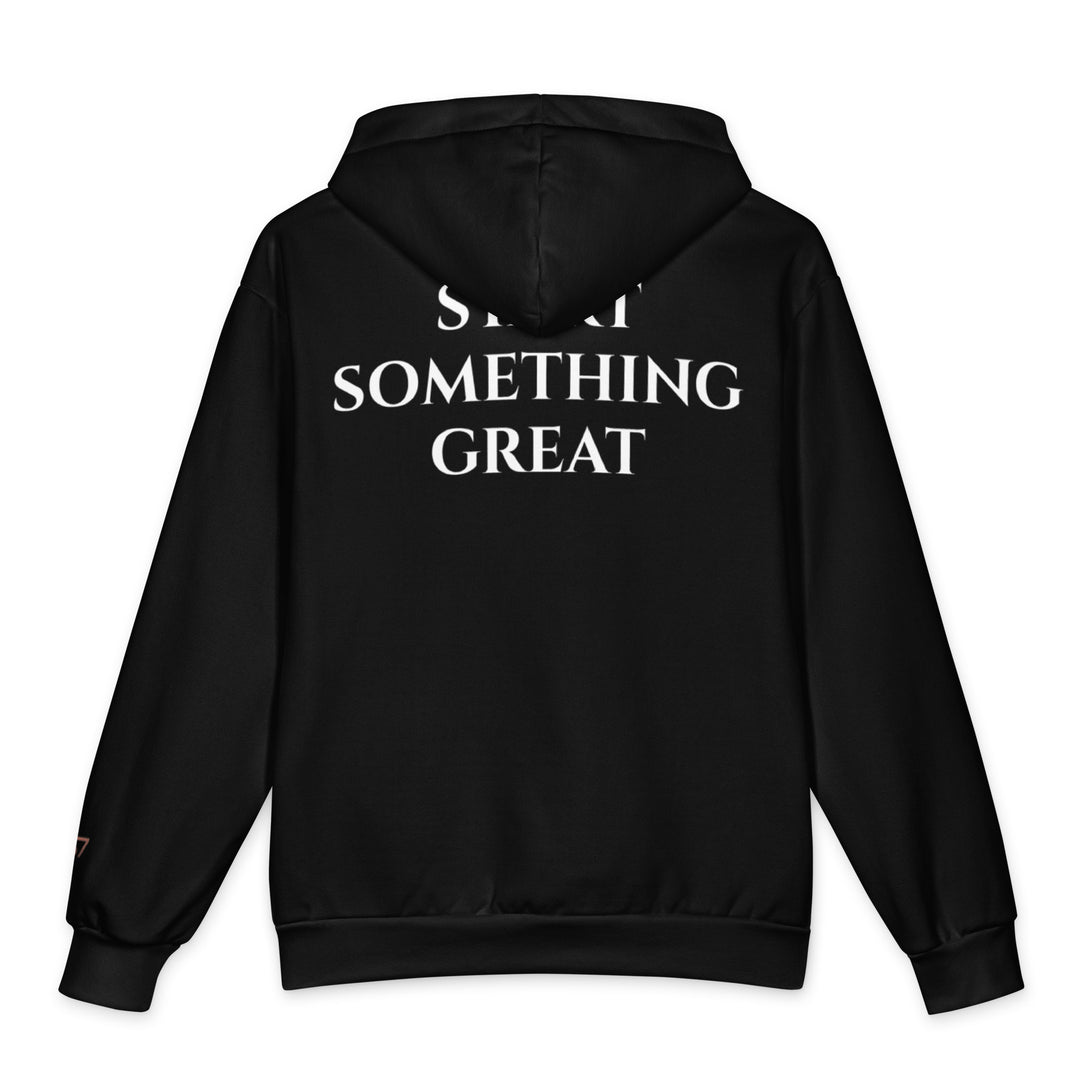 The S7 START SOMETHING GREAT Hoodie in black &amp; white