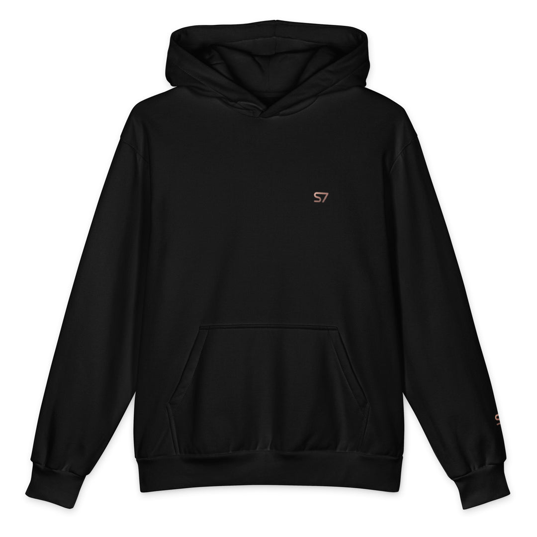 The S7 START SOMETHING GREAT Hoodie in black &amp; white