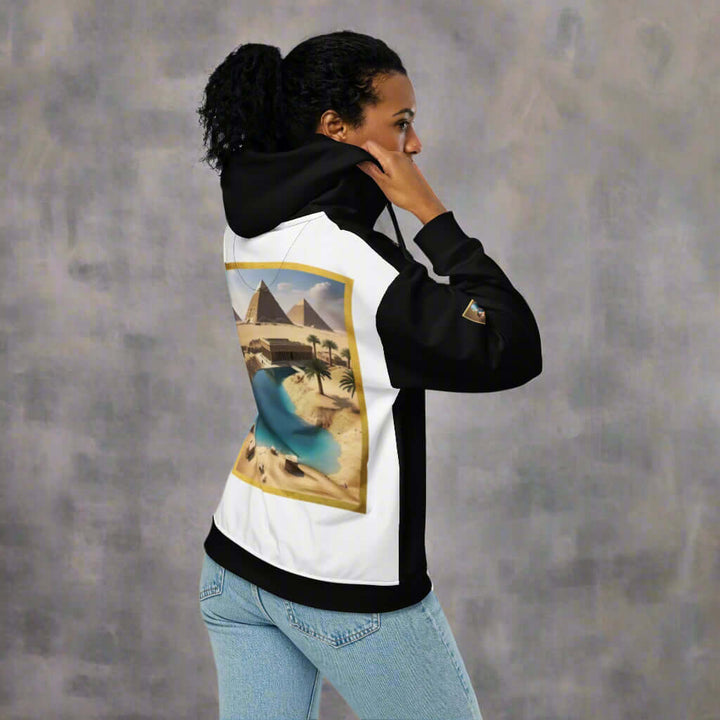 STORE 7994 custom hoodie with bold graphic back print