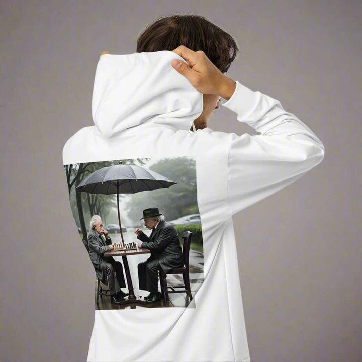 STORE 7994 custom hoodie with bold graphic back print