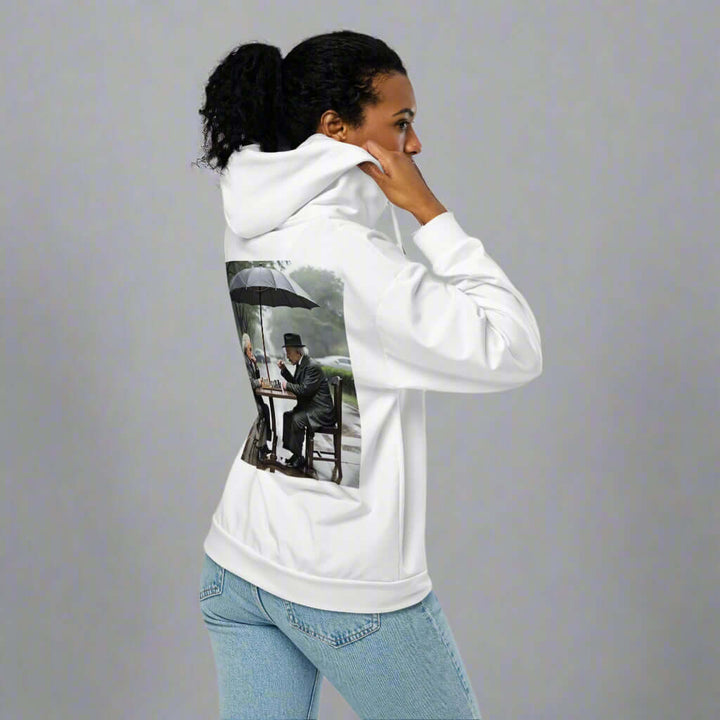 STORE 7994 custom hoodie with bold graphic back print