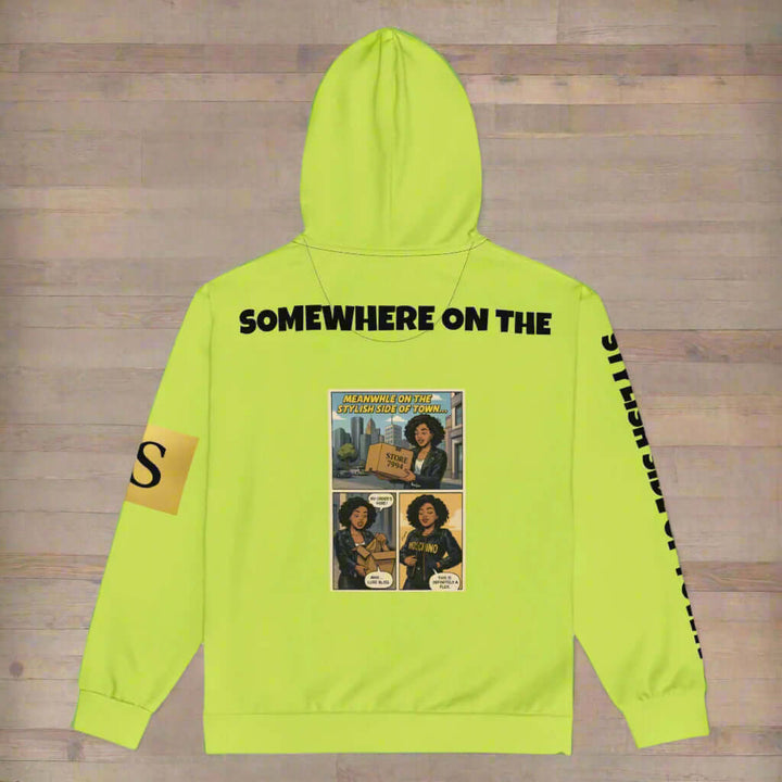STORE 7994 custom hoodie with bold graphic back print