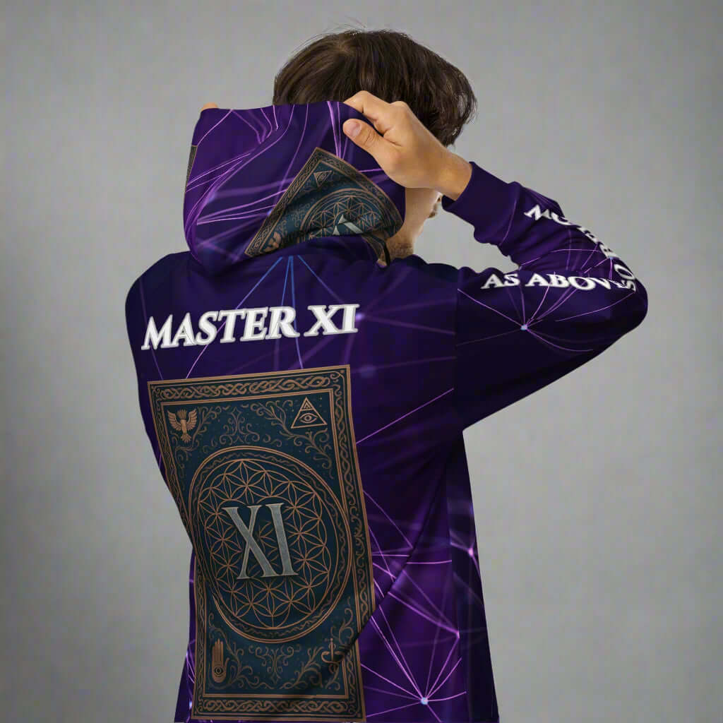 THE 11TH KEY // MASTER XI HOODIE Unisex zip hoodie