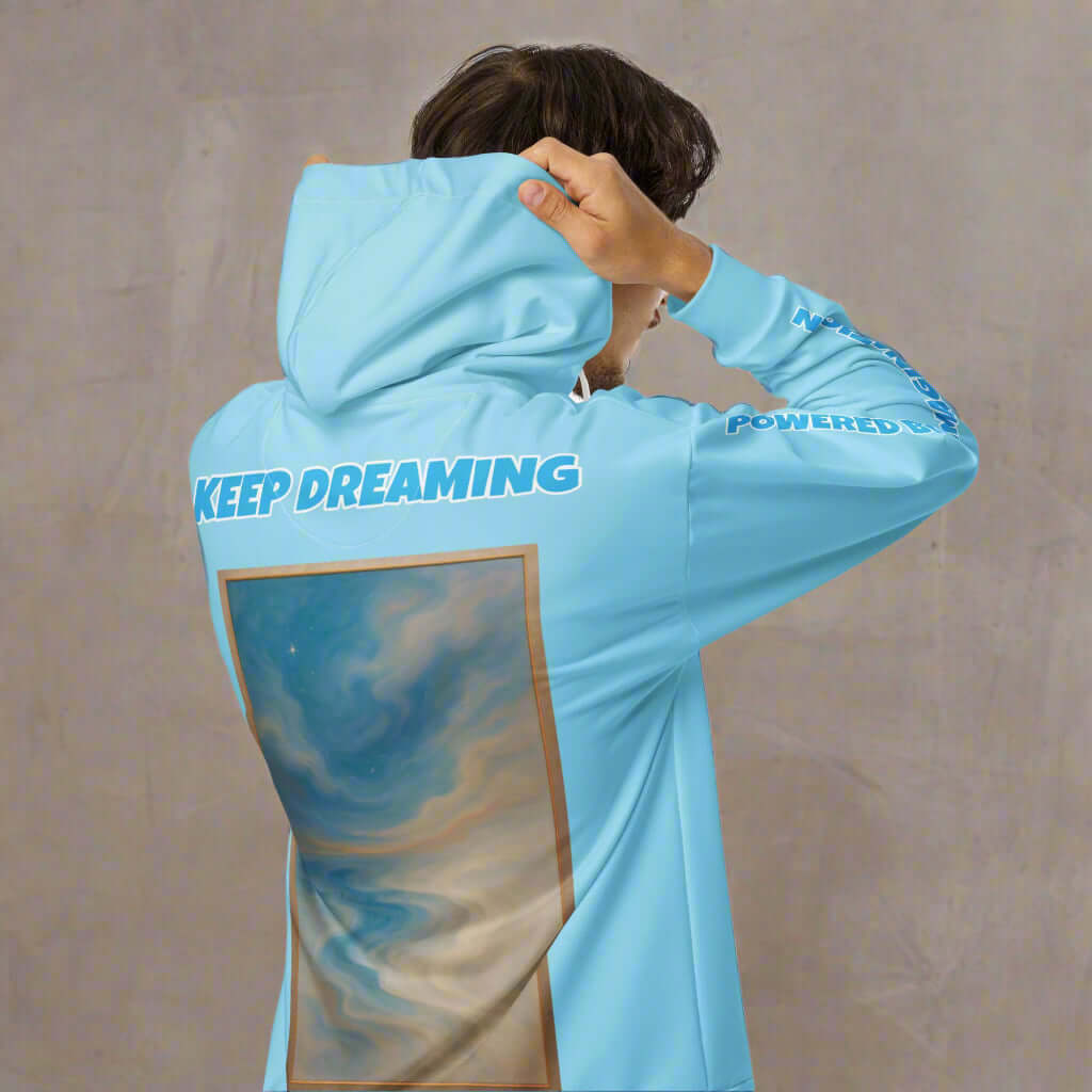 Lucid Living Unisex zip hoodie
