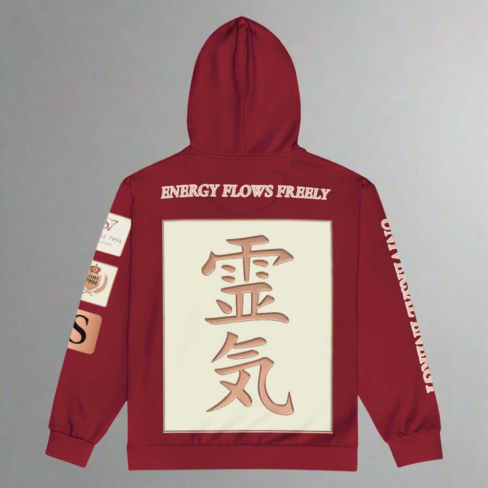 STORE 7994 Gen 3 Reiki-Inspired “Energy Flows Freely” Luxury Hoodie