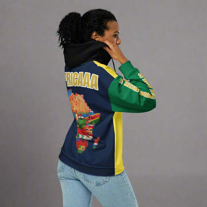 AFRICAAA Legacy Hoodie — The Heart Forged Collection Unisex zip hoodie
