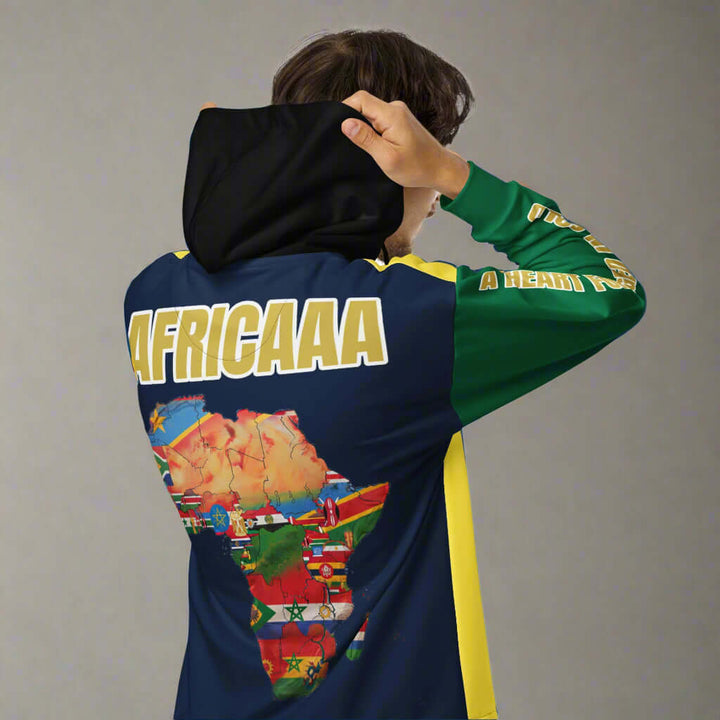 AFRICAAA Legacy Hoodie — The Heart Forged Collection Unisex zip hoodie