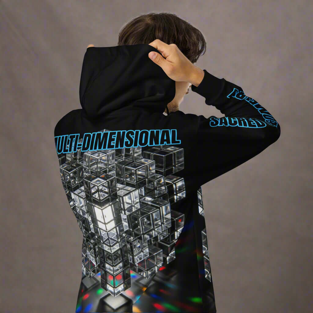 Multi-Dimensional Sacred Geometry Hoodie UNISEX | STORE 7994