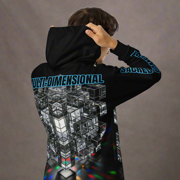 Multi-Dimensional Sacred Geometry Hoodie UNISEX | STORE 7994
