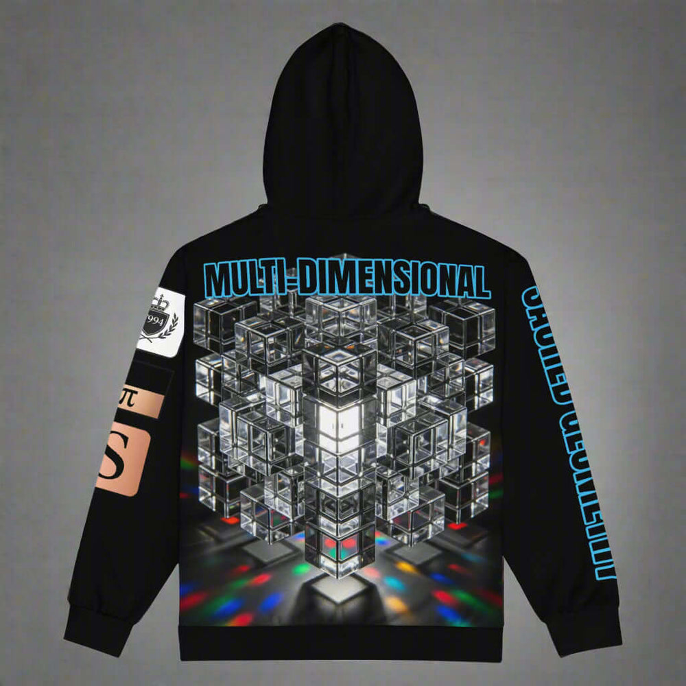 Multi-Dimensional Sacred Geometry Hoodie UNISEX | STORE 7994