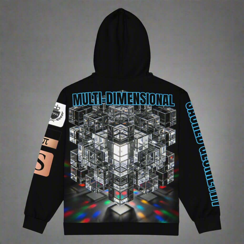 Multi-Dimensional Sacred Geometry Hoodie UNISEX | STORE 7994