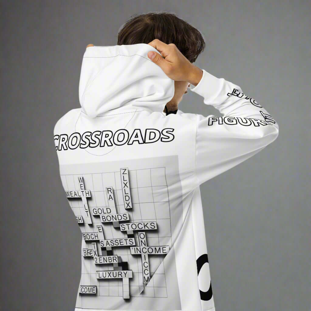"CROSSROADS" Unisex zip hoodie