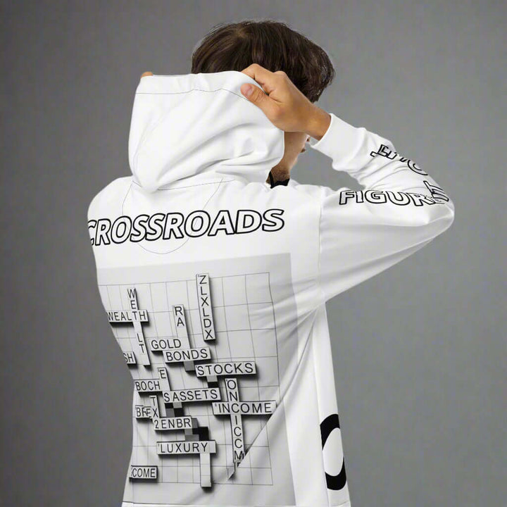 "CROSSROADS" Unisex zip hoodie