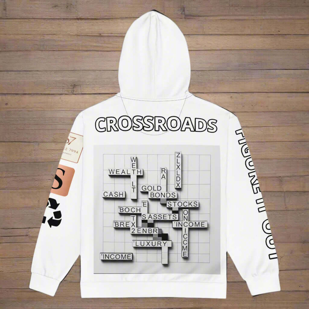 "CROSSROADS" Unisex zip hoodie