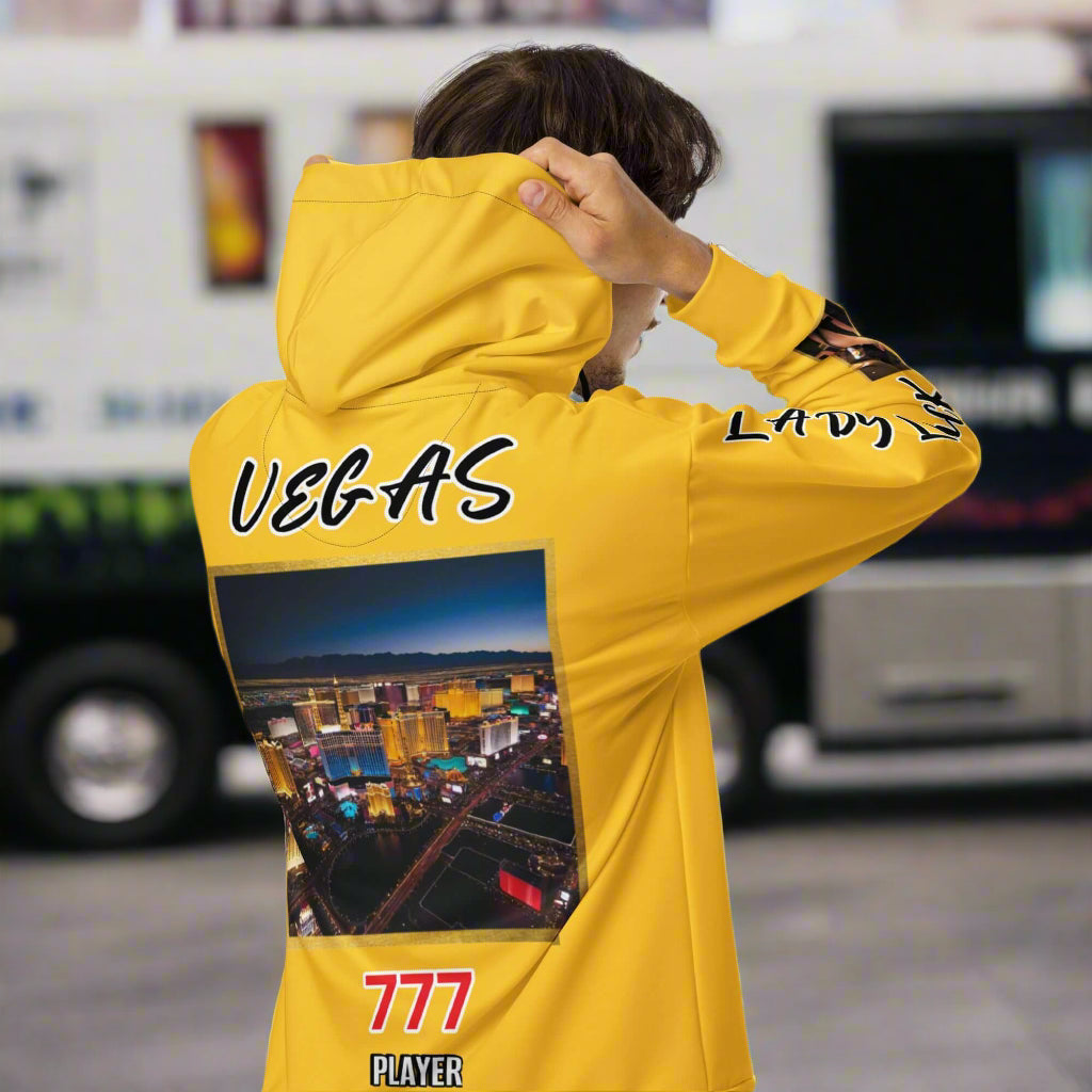 VEGAS yellow hoodie