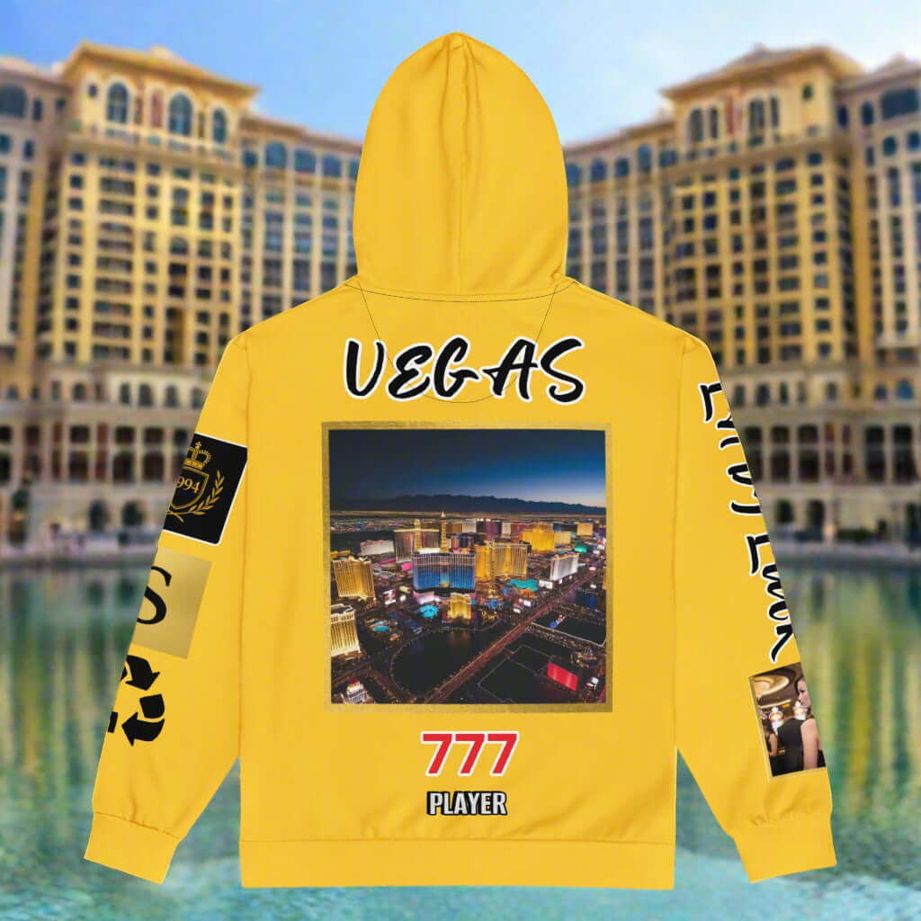 VEGAS yellow hoodie