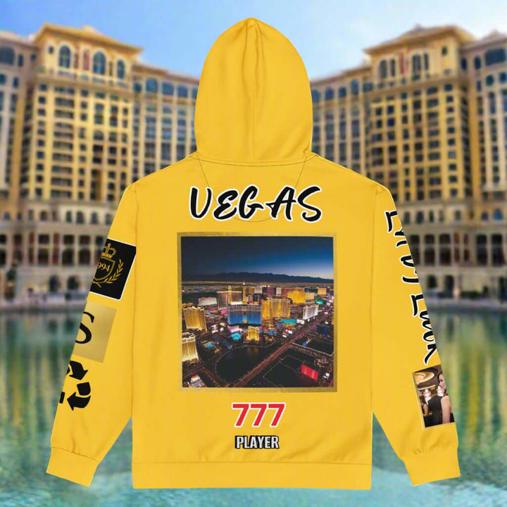 VEGAS yellow hoodie