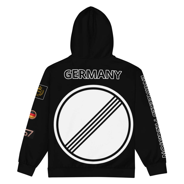 GERMANY: ENGINEERED MOTION HOODIE in black
