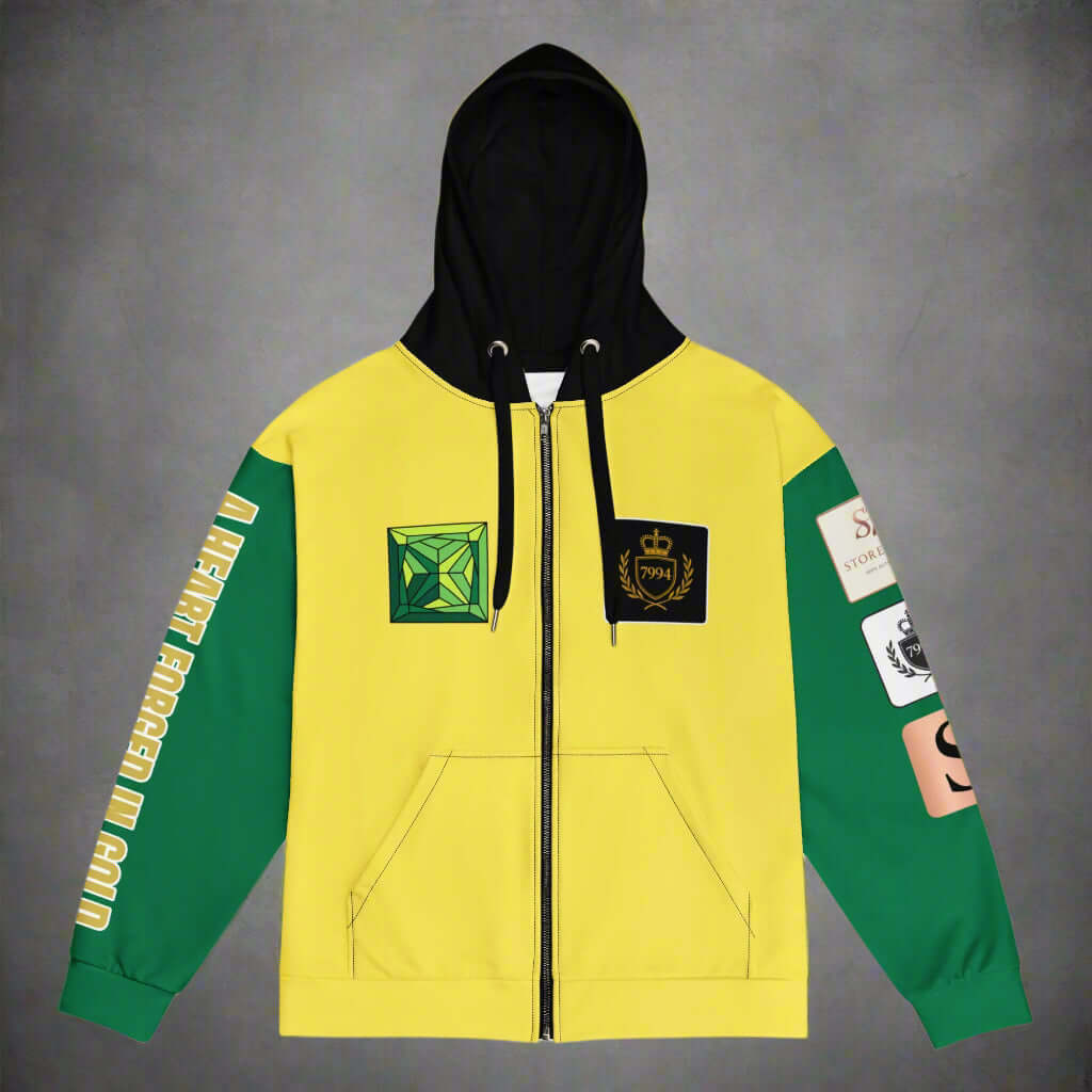 AFRICAAA Legacy Hoodie — The Heart Forged Collection Unisex zip hoodie
