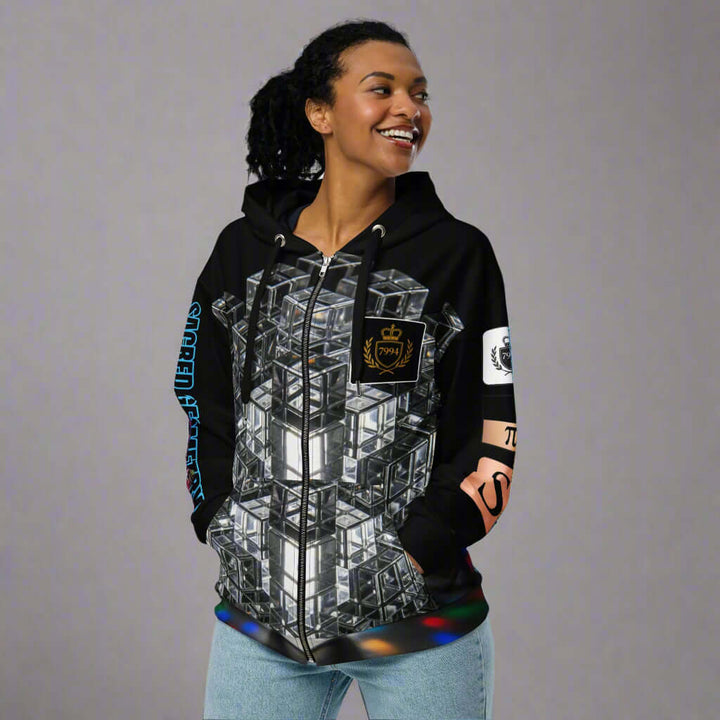 Multi-Dimensional Sacred Geometry Hoodie UNISEX | STORE 7994